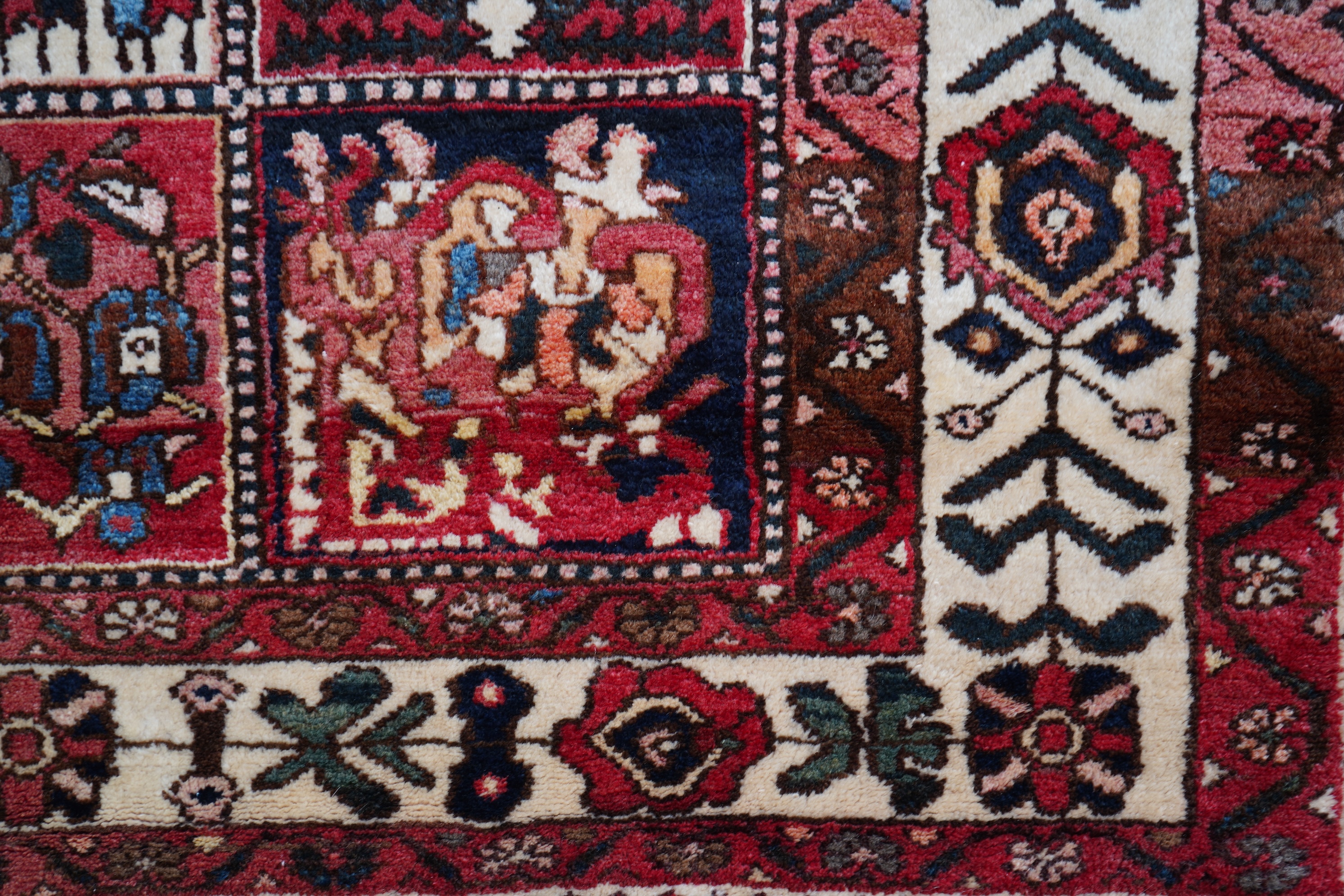 A Baktiari carpet